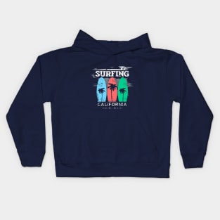 Surfing California Kids Hoodie